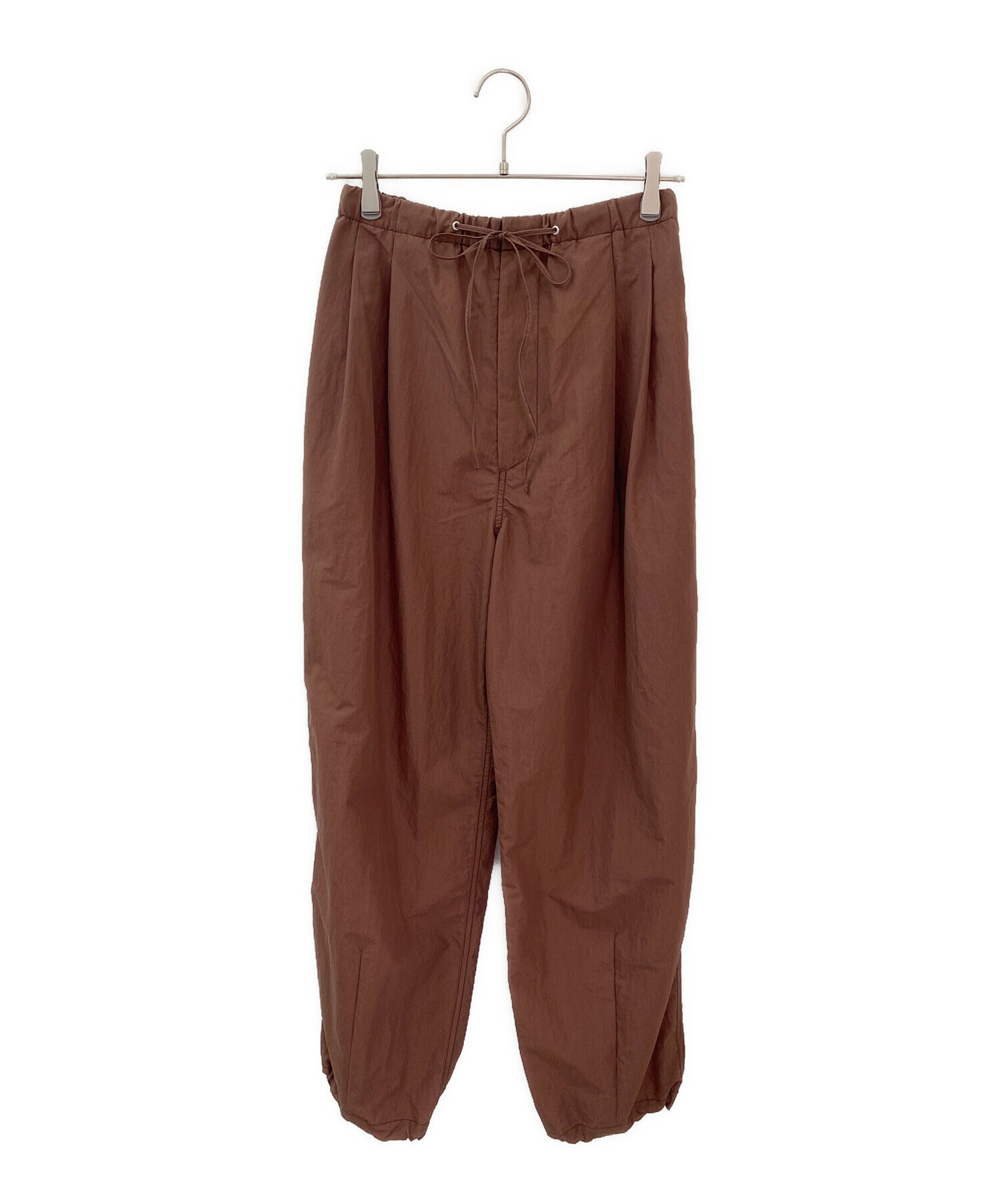 中古・古着通販】CLANE (クラネ) COTTON PARACHUTE PANTS ブラウン