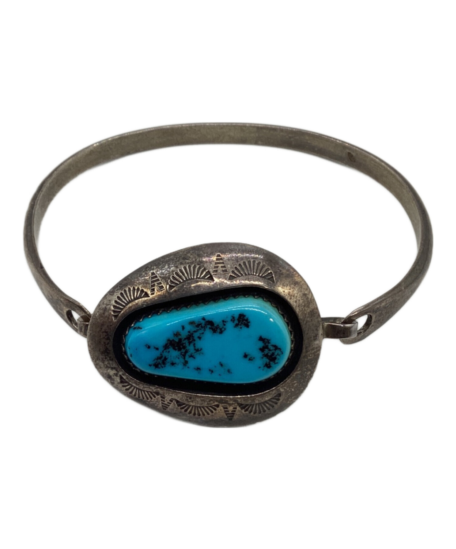 中古・古着通販】Navajo (ナバホ) ターコイズフックバングル ブルー