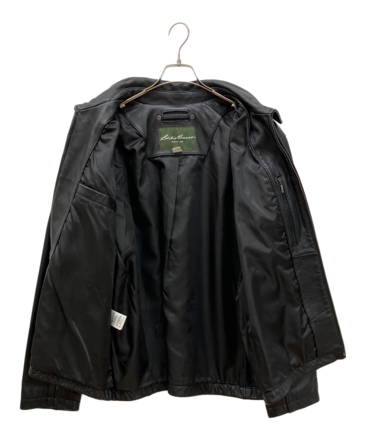 中古・古着通販】Eddie Bauer (エディーバウアー) レザージャケット