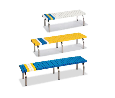 受注生産 ステンレス脚ベンチ – ツカサドルフィン株式会社