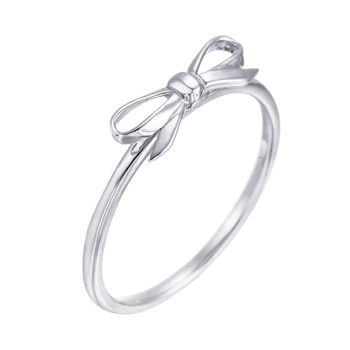 K10ホワイトゴールドリング（ピンキーリング）(RFR787-001)|TSUTSUMI