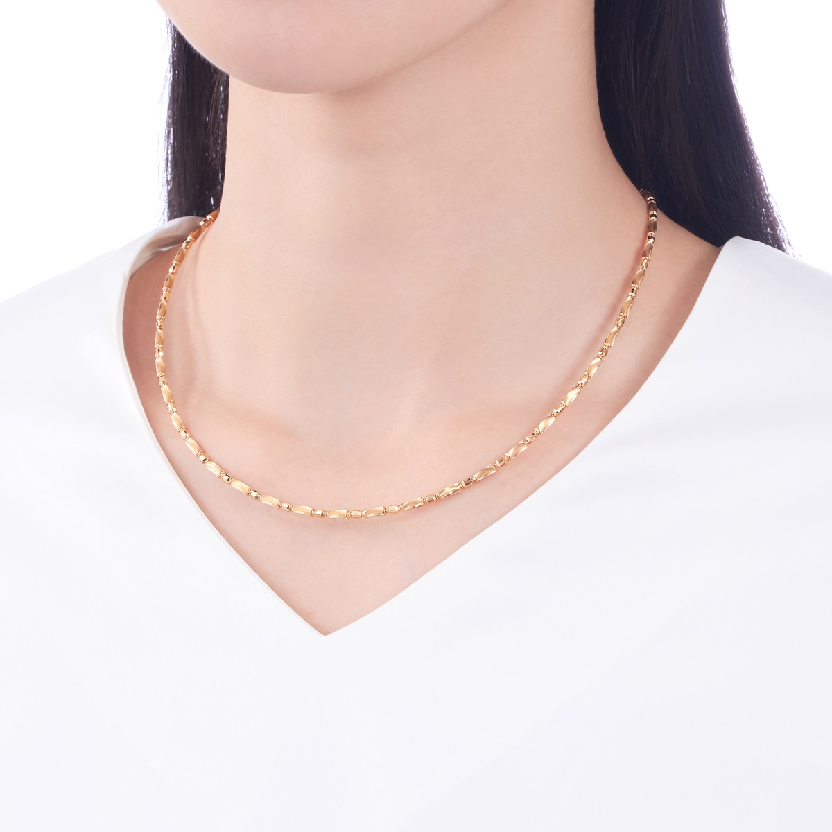 K18イエローゴールドネックレス: ネックレス|TSUTSUMI（ジュエリー