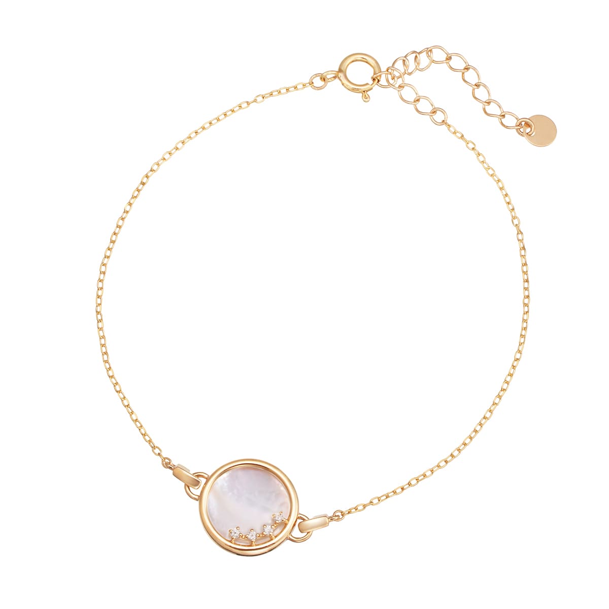 K10イエローゴールドシェルブレスレット(RBL652)|TSUTSUMI（ジュエリー