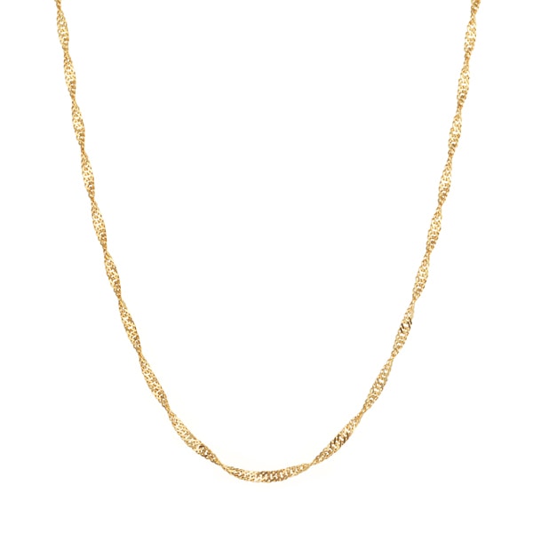 K18イエローゴールドネックレス（40cm）(RNC126)|TSUTSUMI（ジュエリー