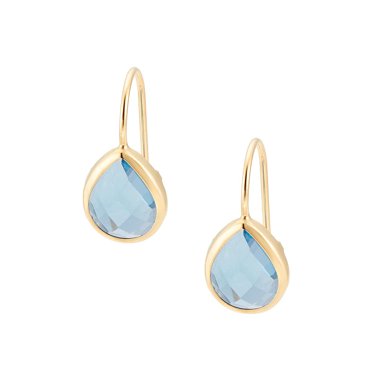 K10イエローゴールドブルートパーズピアス(RPE691-002)|TSUTSUMI