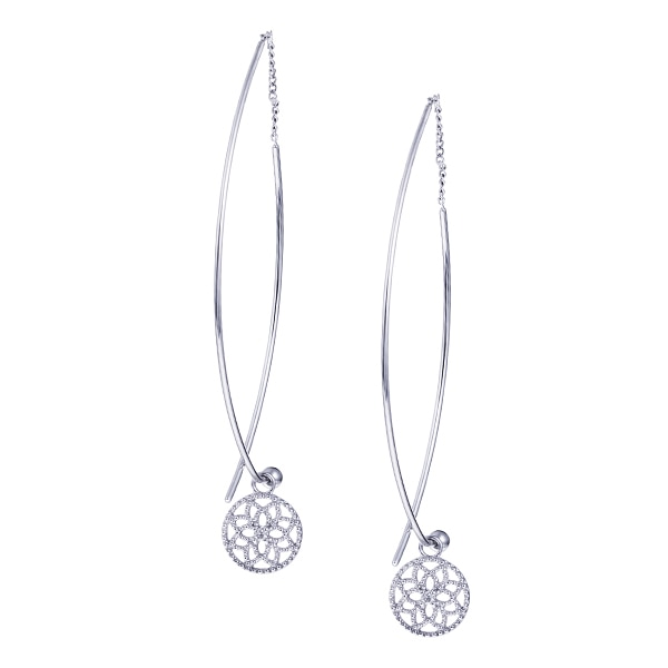 K10ホワイトゴールドダイヤモンドピアス(RPE713-001)|TSUTSUMI