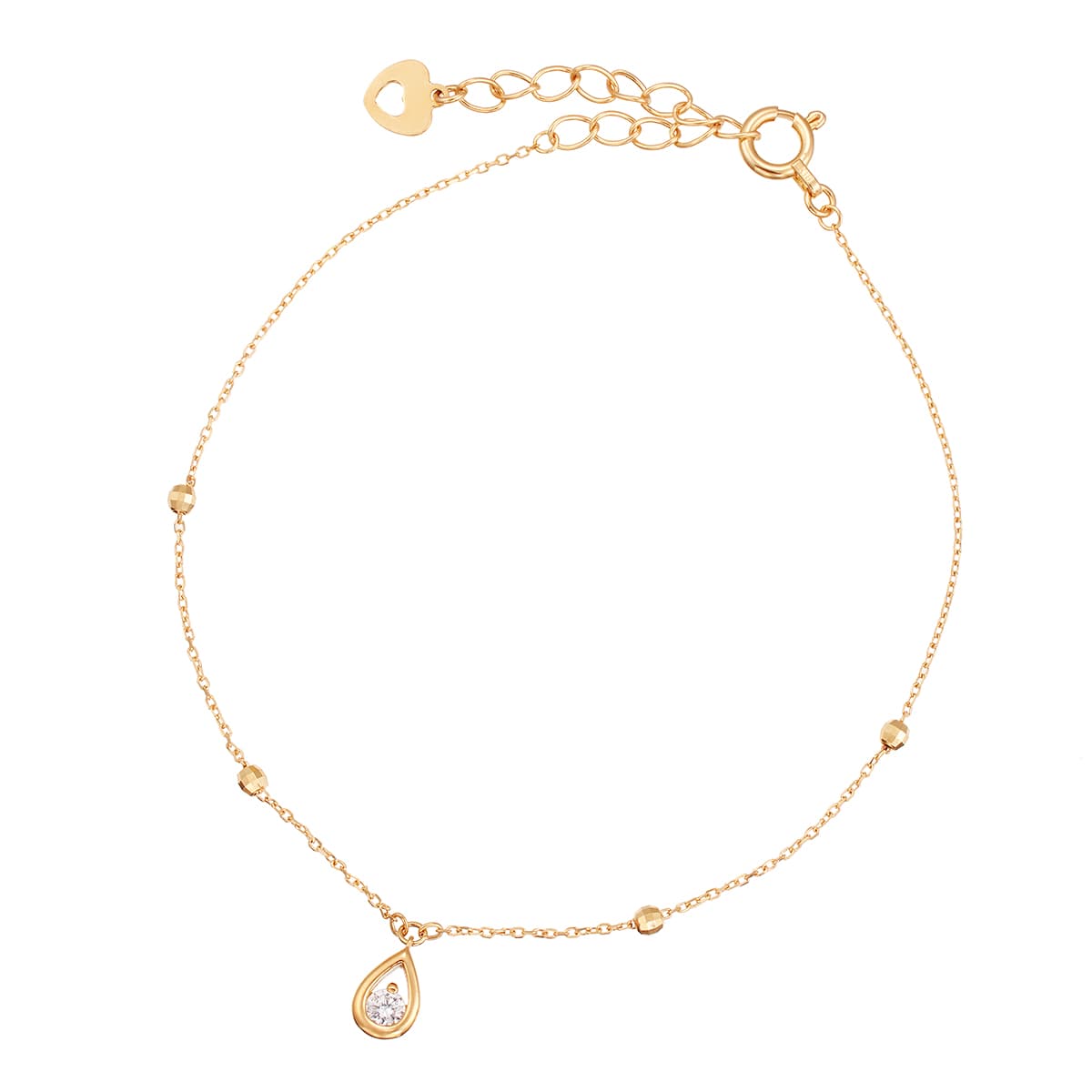 K18イエローゴールドダイヤモンドブレスレット(RBL495)|TSUTSUMI