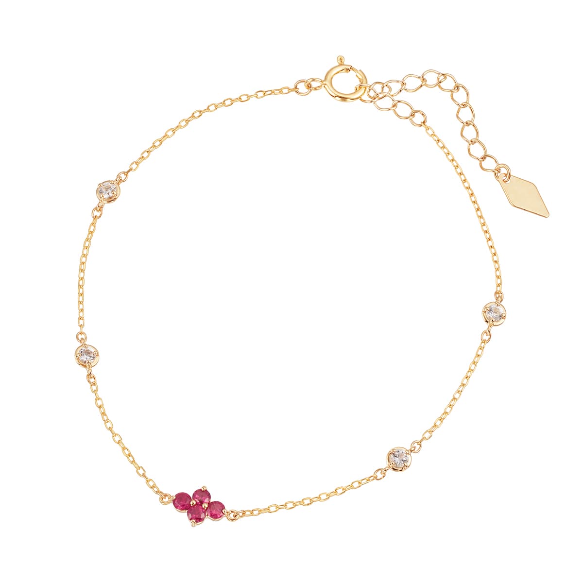 K10ホワイトゴールドサファイアブレスレット(RBL545)|TSUTSUMI