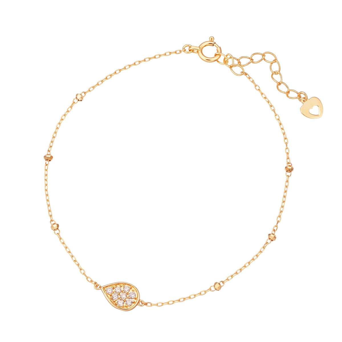 K18イエローゴールドダイヤモンドブレスレット(RBL565)|TSUTSUMI