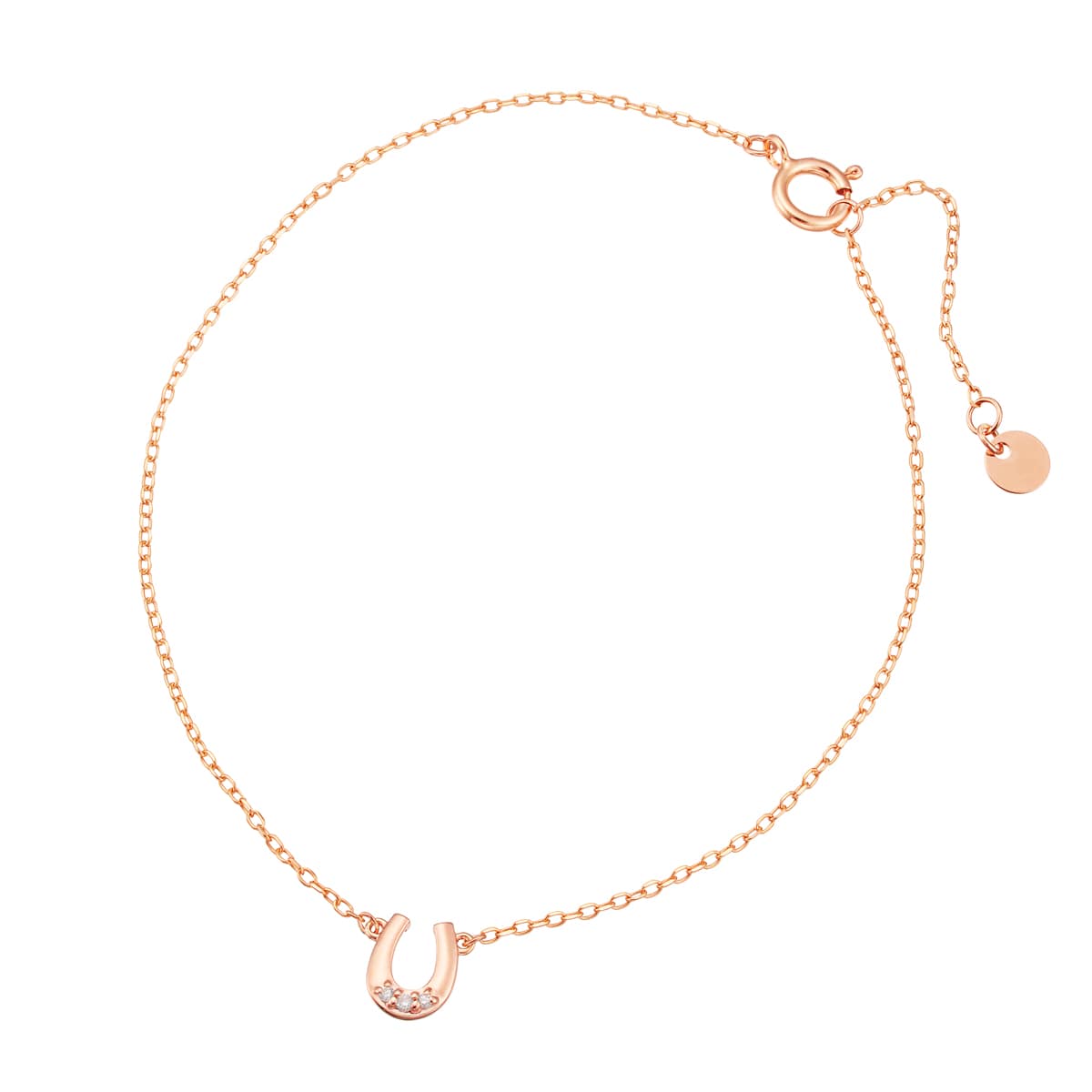 K10ピンクゴールドダイヤモンドブレスレット(RBL675)|TSUTSUMI