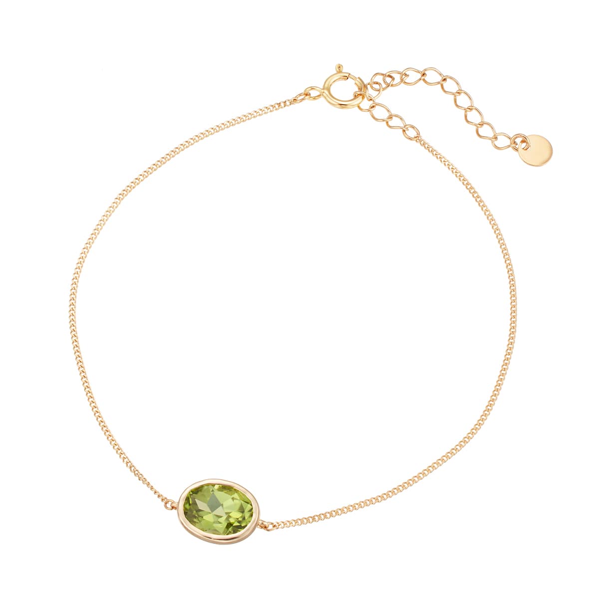 K10イエローゴールドライトアメシストブレスレット(RBL612)|TSUTSUMI