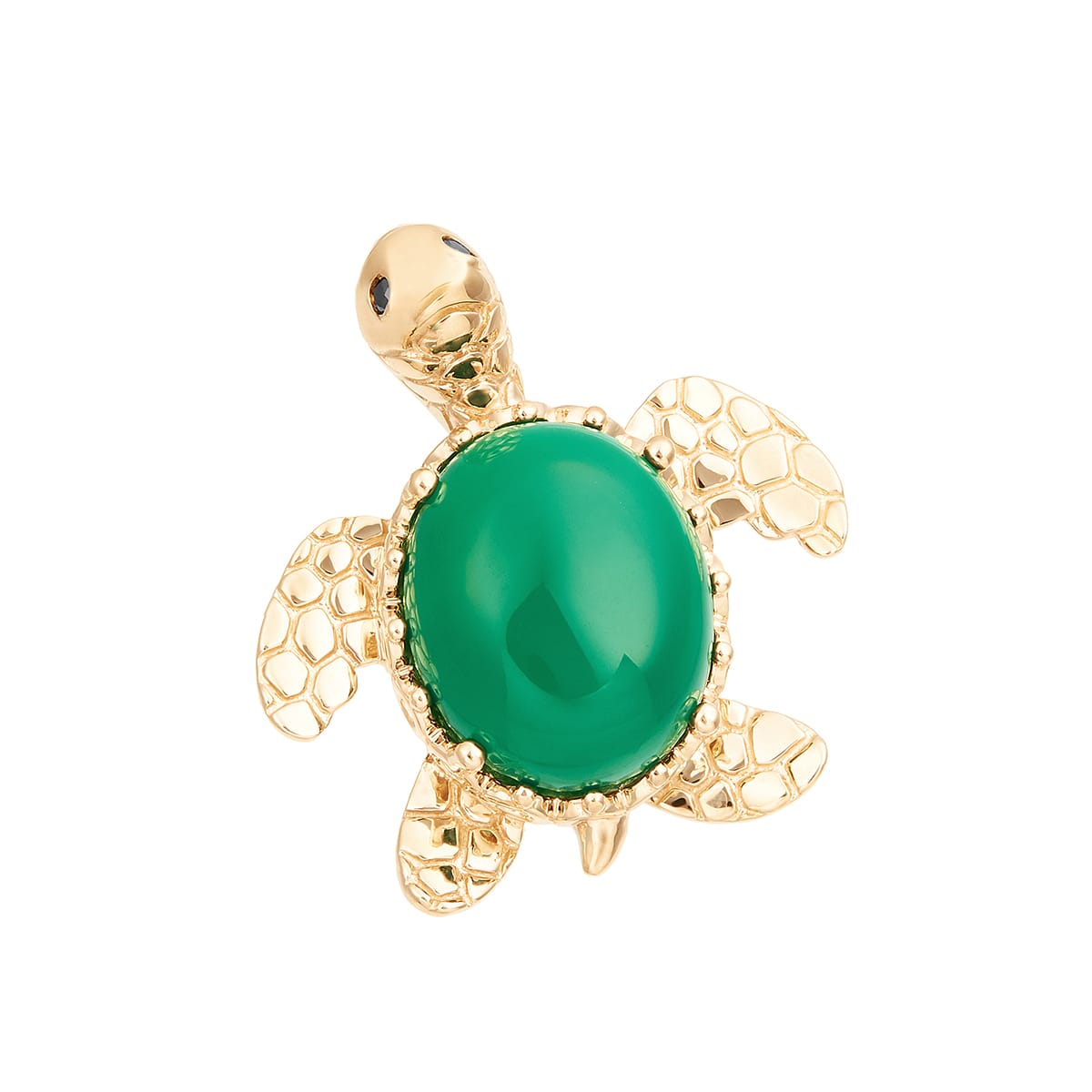 K10イエローゴールドメノウブローチ(RBR094)|TSUTSUMI（ジュエリー