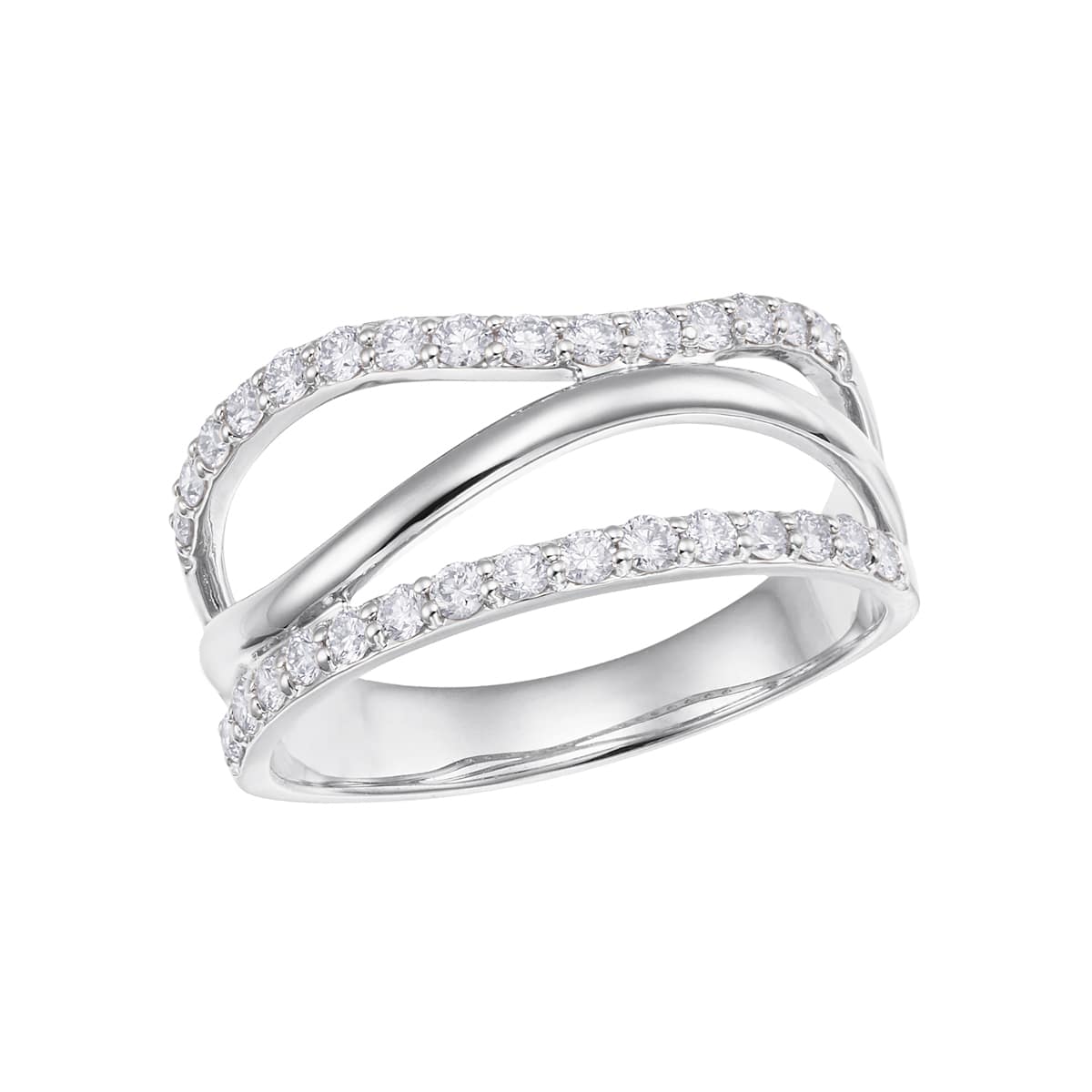 K18イエローゴールドダイヤモンドリング(RFR553-002)|TSUTSUMI