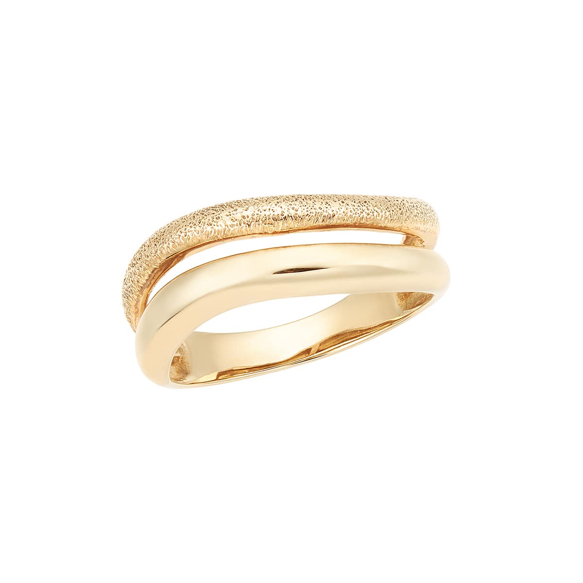 K10イエローゴールドリング（ピンキーリング）(RFR049-002)|TSUTSUMI