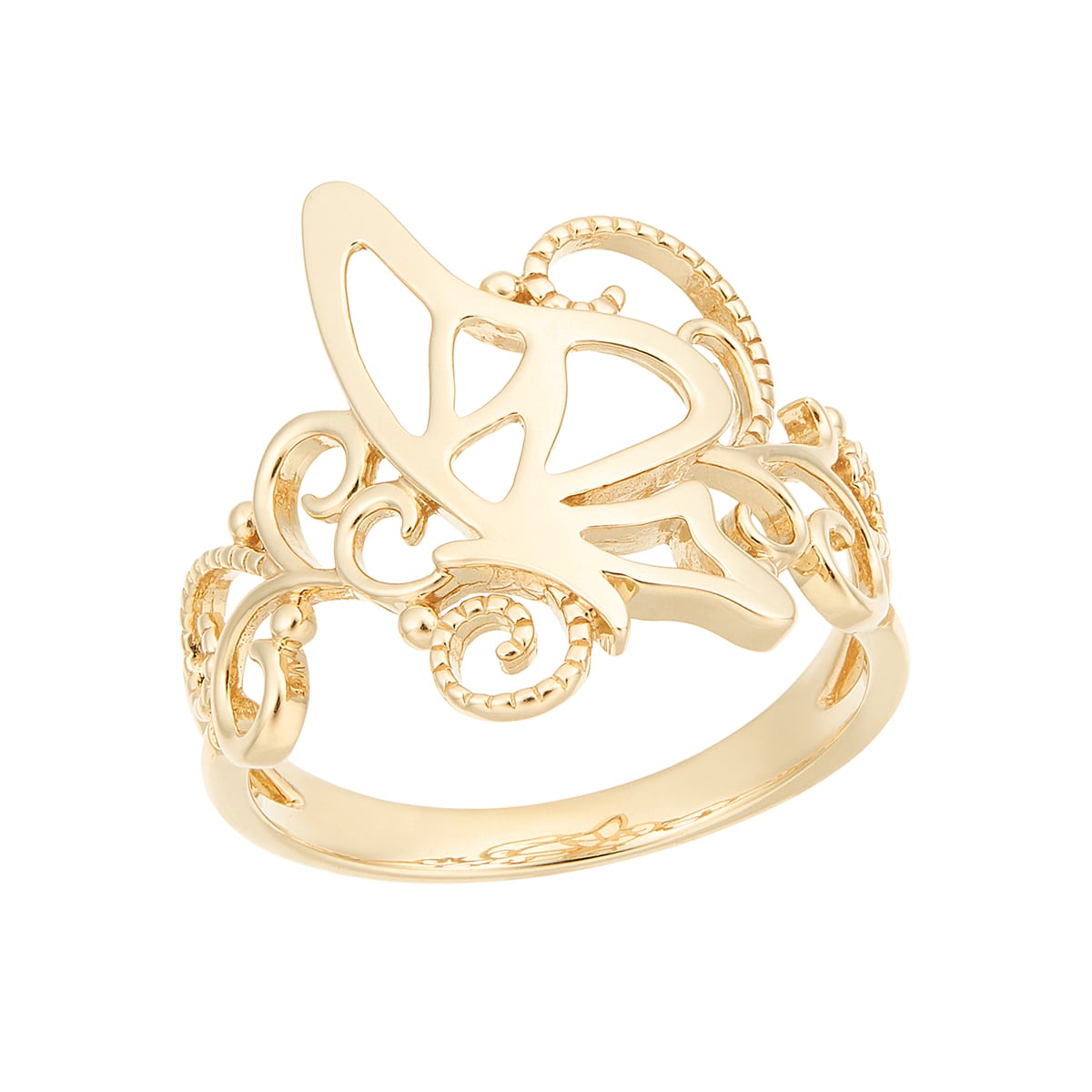 K10イエローゴールドリング(RFR872-001)|TSUTSUMI（ジュエリーツツミ