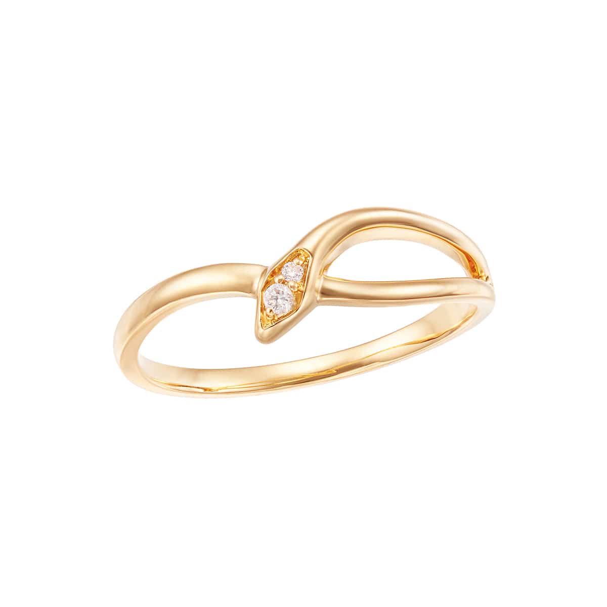 K18イエローゴールドダイヤモンドリング(RFR838-001)|TSUTSUMI