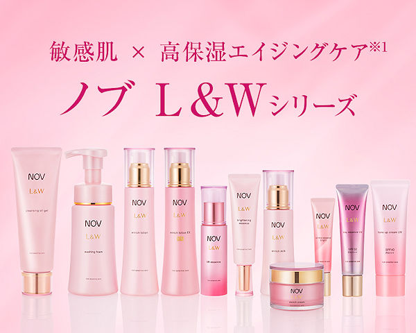 NOV L&W エンリッチクリーム・ミルク・化粧水セット3点セット Amazon