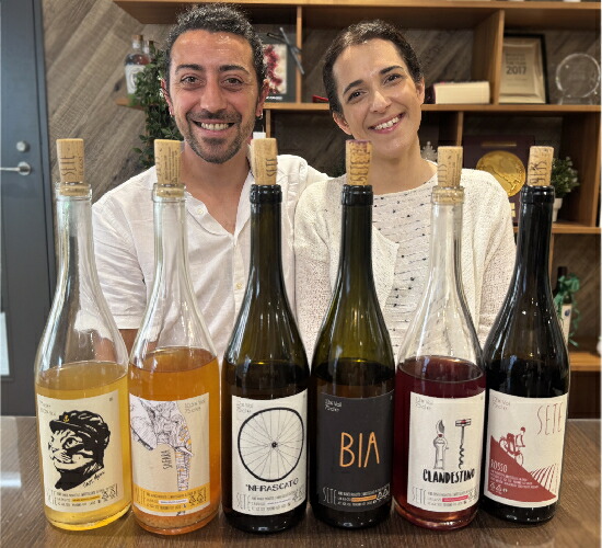 トスカニー イタリアワイン専門店 / ビア 2021 セーテ 750ml [白] 自然