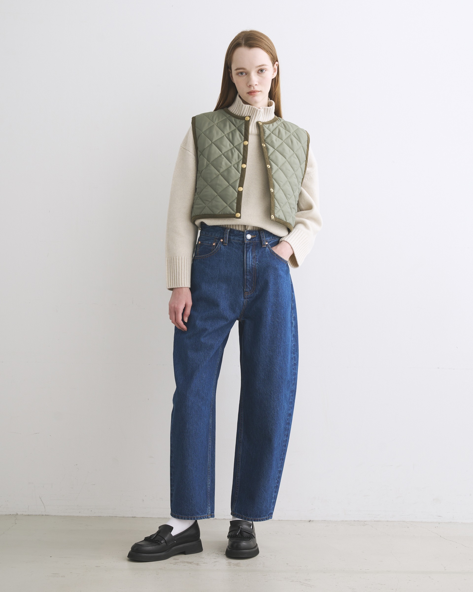 ARKLEY VEST アークリー ベスト｜カーキ｜ウィメンズ｜ベスト