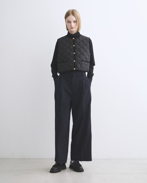 ARKLEY GILET アークリー ジレ｜ブラック｜ウィメンズ｜ベスト