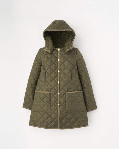 ARKLEY HOOD MIDDLE アークリー フード ミドル｜カーキ｜ウィメンズ