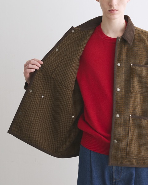 UNIONWEAR】WORK JACKET 002 ワークジャケット 002｜ブラック