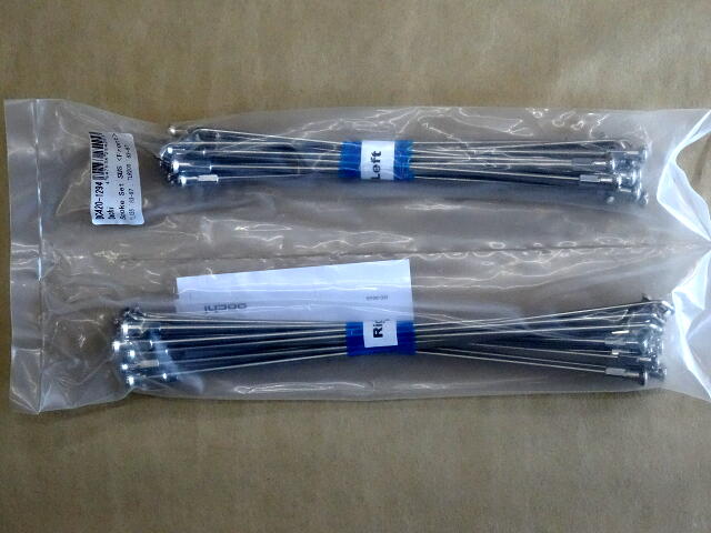 スポーク＆ニップルSET TLR200/フロント用