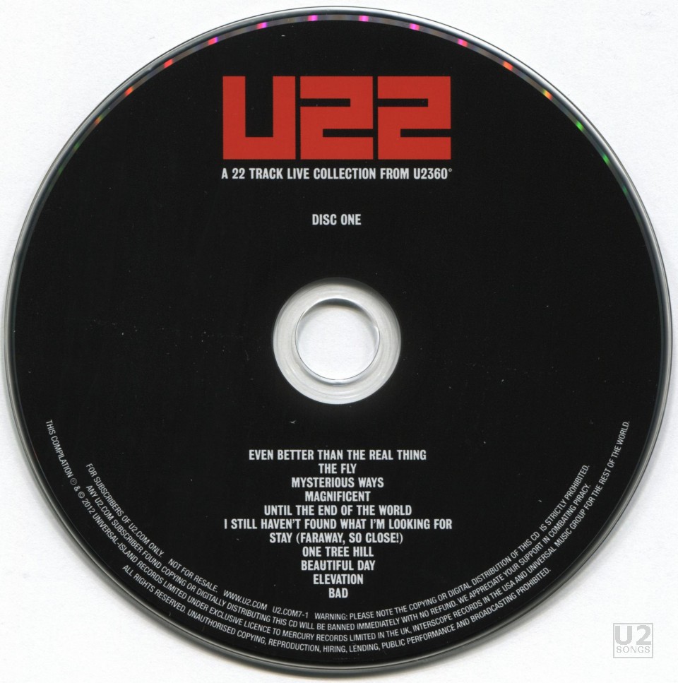 u2songs | U2 - 