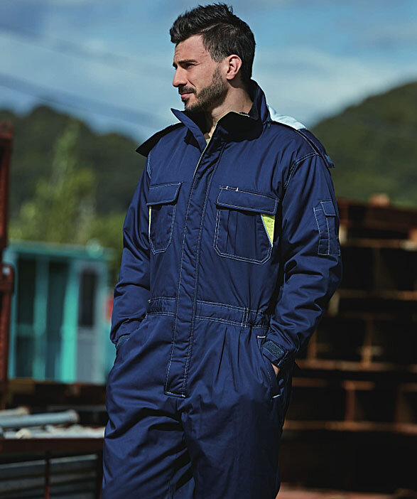 公式]PS2200 軽量で動きやすい中綿入り防寒ツナギ服｜こだわりの