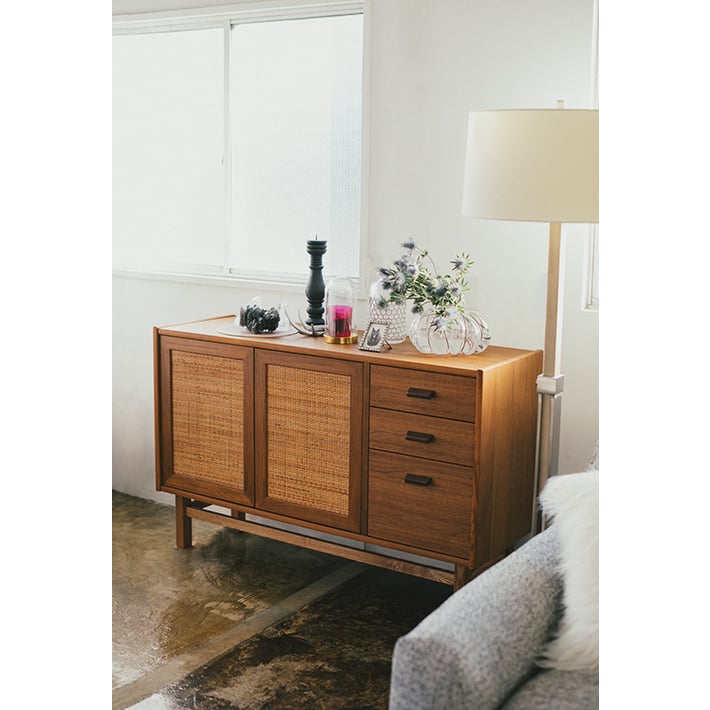 unico 木製キャビネット 2扉 ブラウン unico 木製キャビネット 2扉