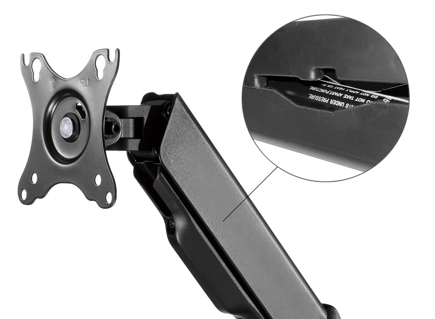 ユニーク | G-arm ガス圧式 4軸デュアルモニターアーム・シリーズ