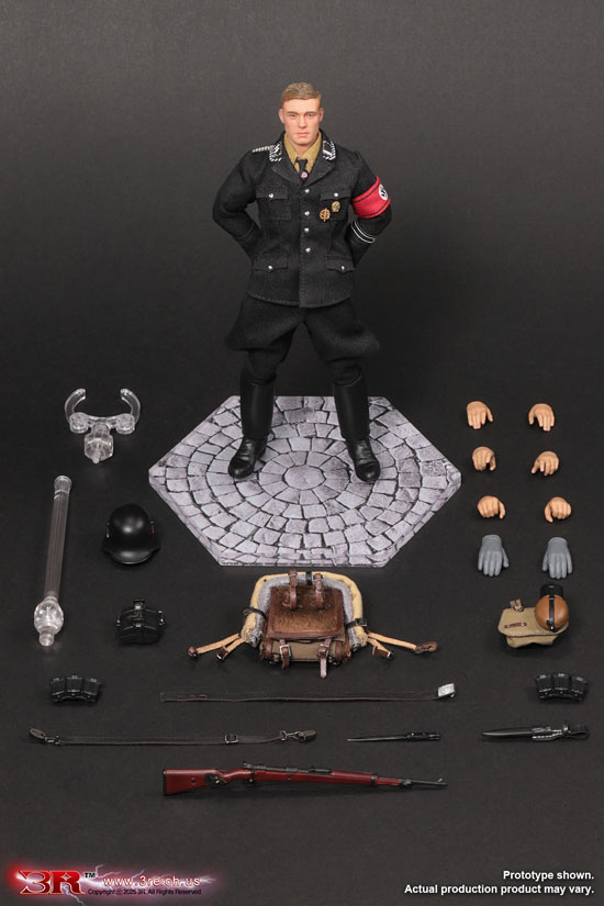 3R】TG80005 1/12 Mini Reich Series - WW2 German SS Honor Guard