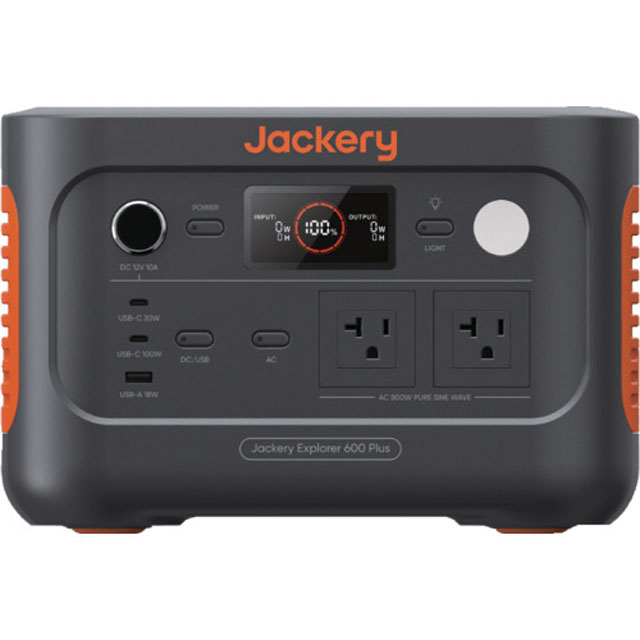 Jackery JE-600C ポータブル電源 600Plus ウエダ金物【公式サイト】