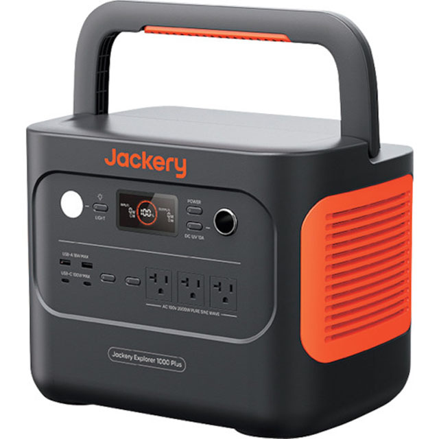 Jackery JE-1000C ポータブル電源 1000Plus ウエダ金物【公式サイト】