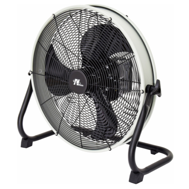 TRUSCO TFBA-45W-BK 全閉式工場扇 ジェネラルファン 壁掛けタイプ