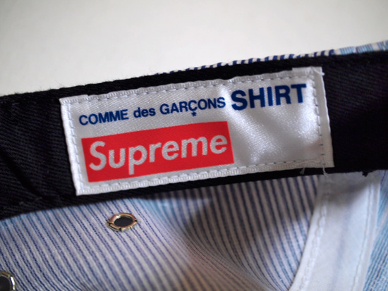 COMME des GARCONS SHIRT/Supreme - Camp Cap - UG.SHAFT