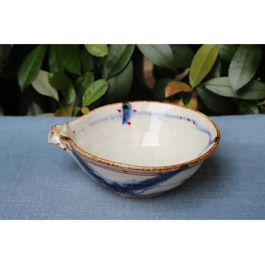 岐阜県土岐市の南窯さんの安南赤絵とんすい うつわ家膳｜人気作家