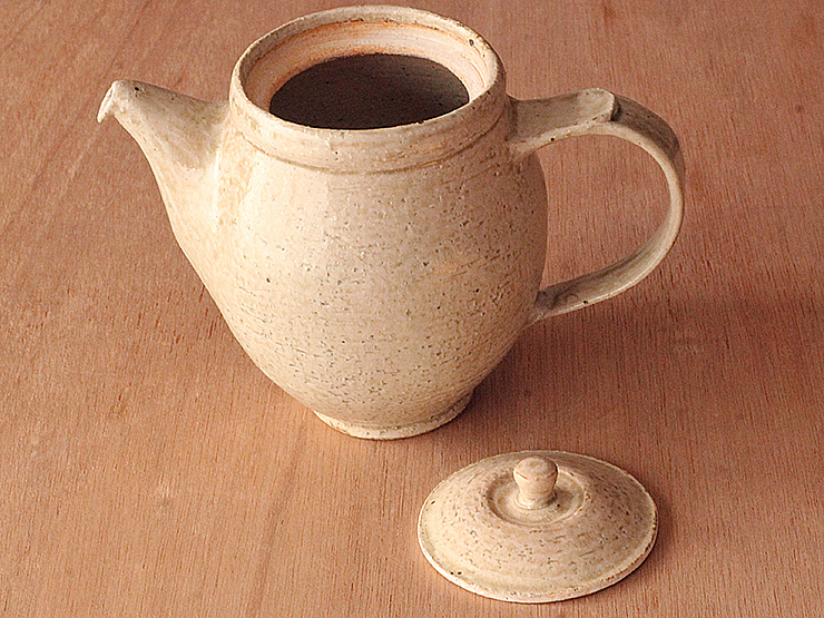 麦窯・灰釉薬縦型ポット／急須/ポット｜和食器・種類／和食器通販