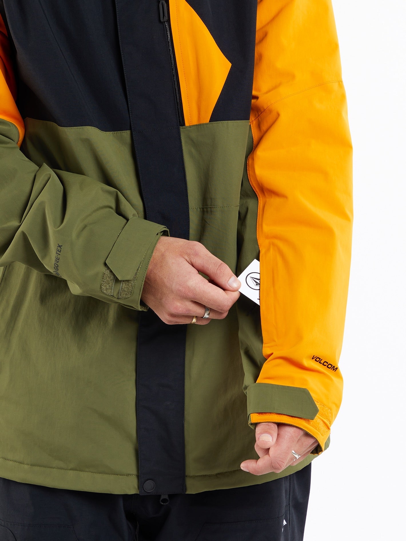 L Insulated Gore-Tex Jacket - GOLD - Men - Volcom UK – Volcom