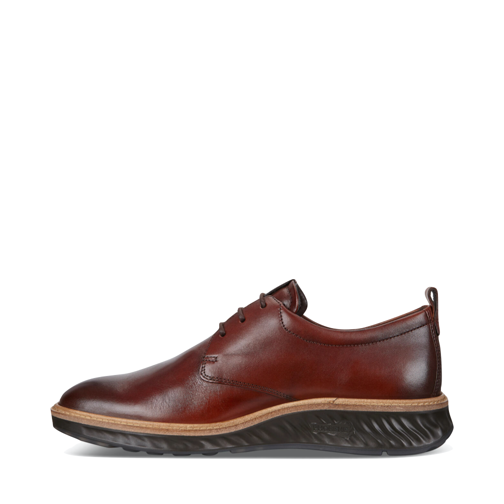 Ecco Men's ST. 1 Hybrid Plain Toe Shoe in Cognac – V&A Bootery INC