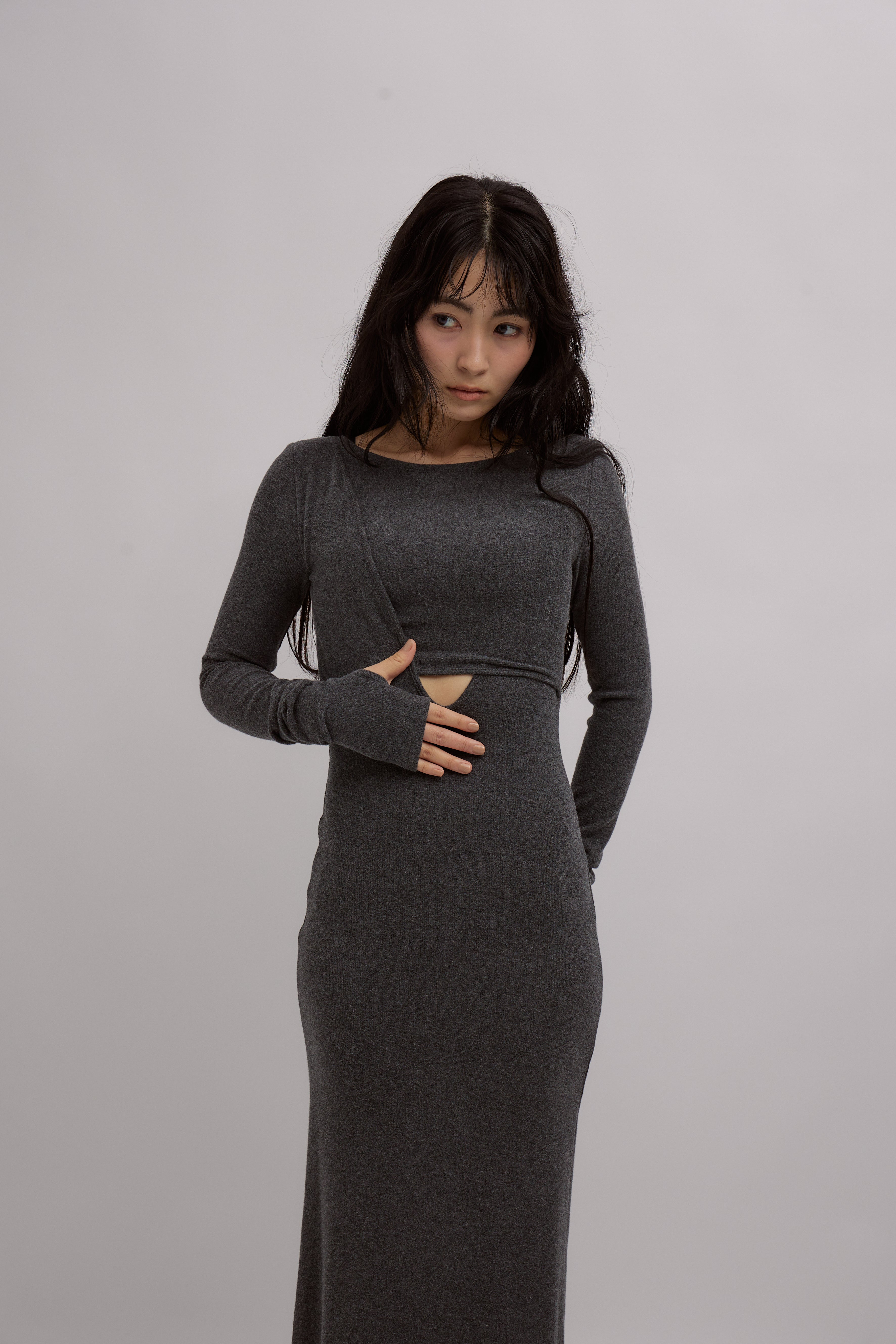 Layered Nuance Cutout Dress – VALLAN