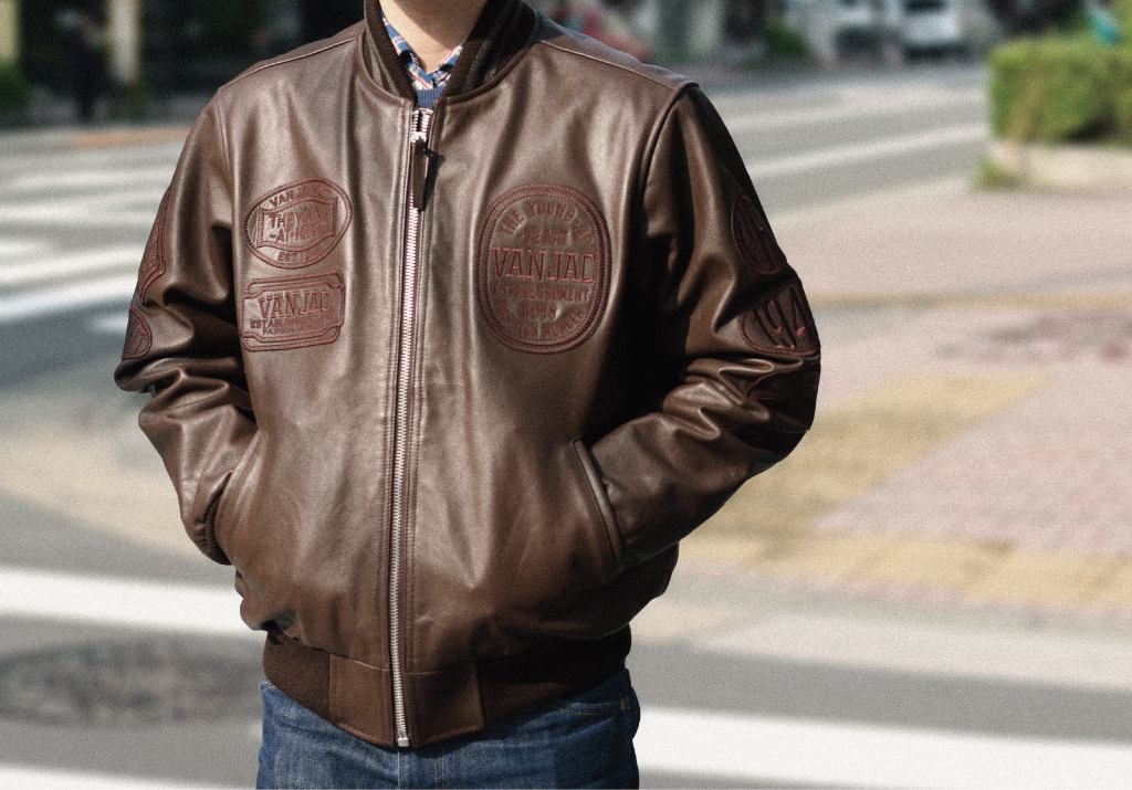 NEW PICK UP vol,5】プレミアムレザースタジアムジャンパー - VAN STORE