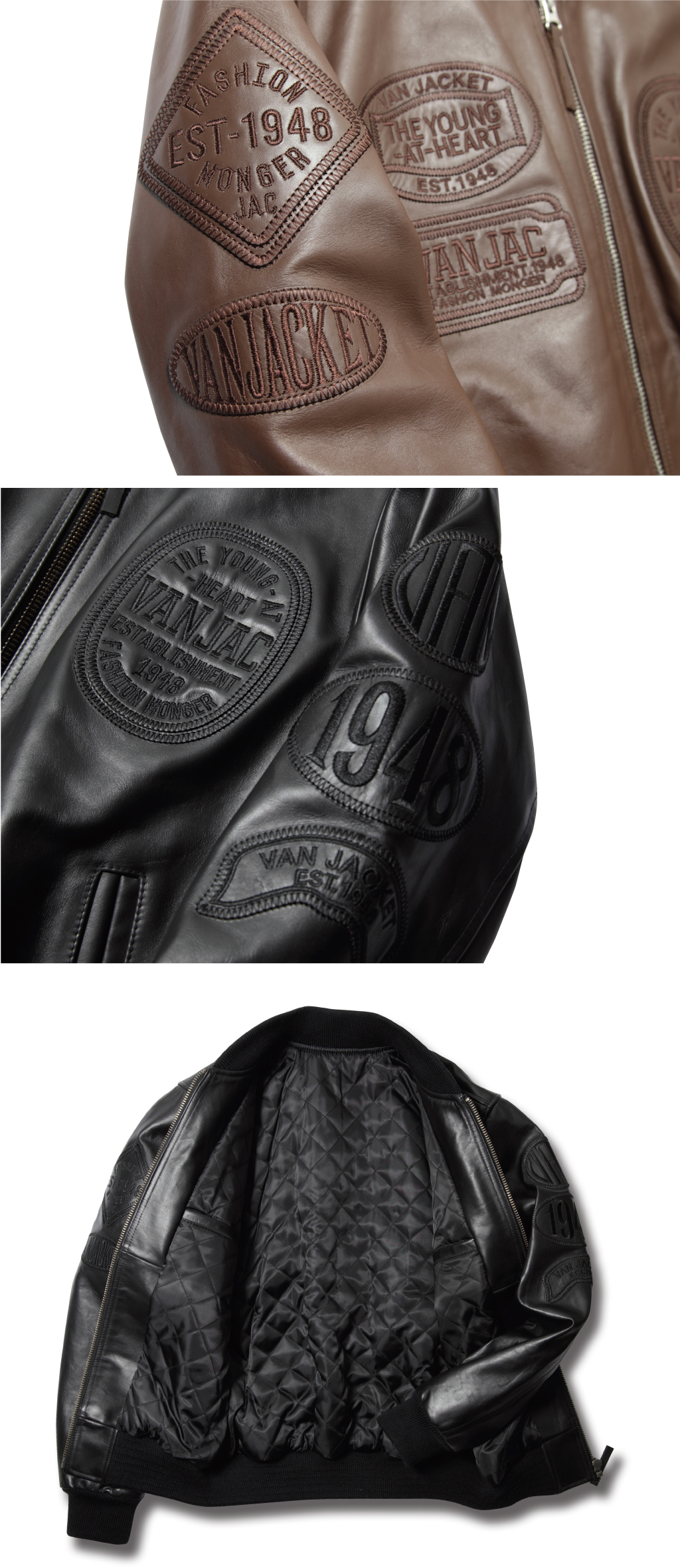 NEW PICK UP vol,5】プレミアムレザースタジアムジャンパー - VAN STORE