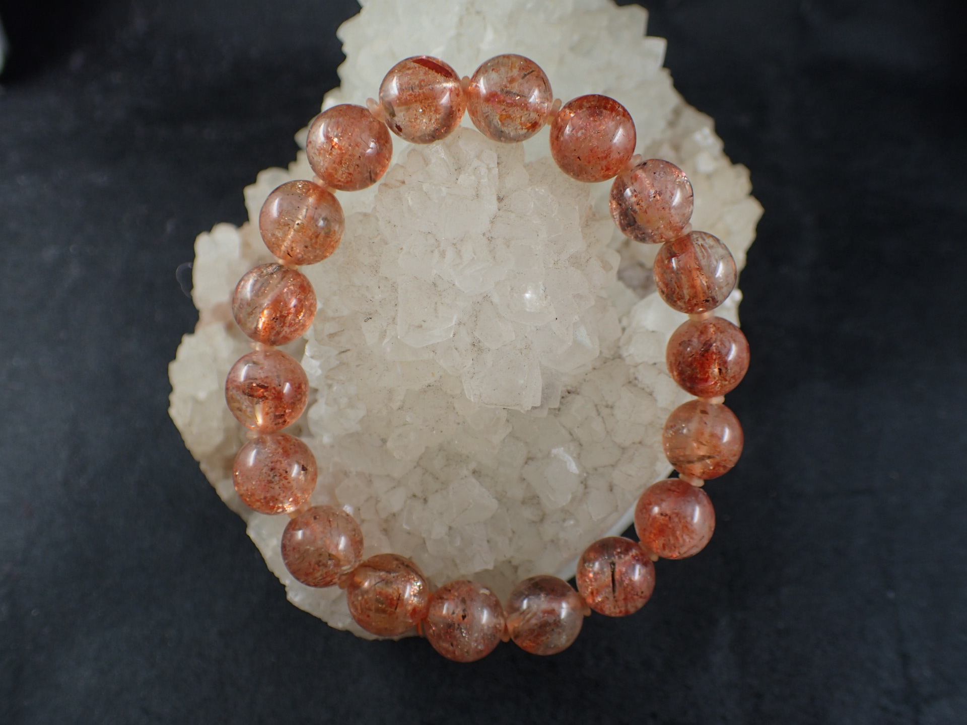 最高品質アンデシン ブレスレット チベット産 ｜石の販売専門店【vec