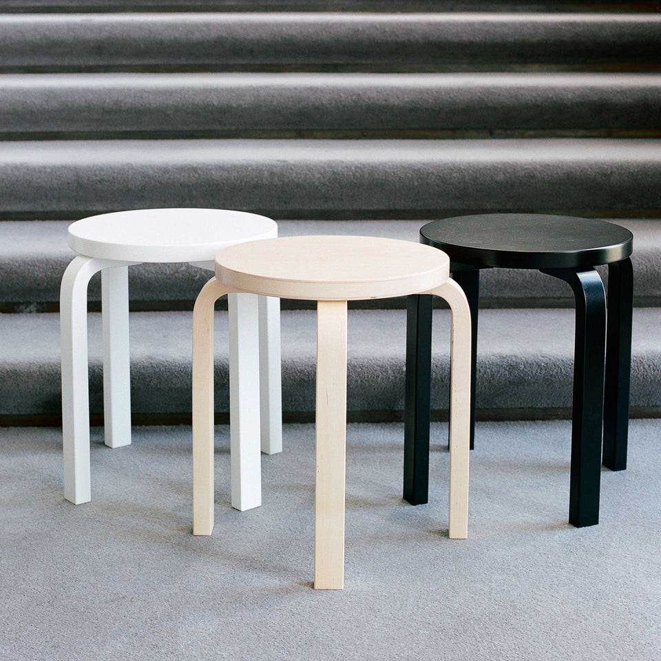 Stool E60 by Alvar Aalto for Artek – Vertigo Home