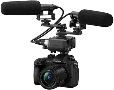 DMW-XLR1】 Panasonic XLRマイクロホンアダプター ｜ ビデオカメラ