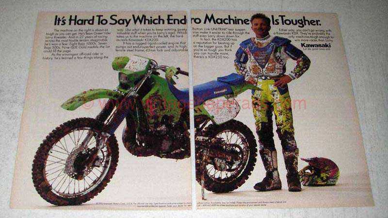 1977 Kawasaki KZ1000 LTD Motorcycle Ad - Z and Be Seen-CP030