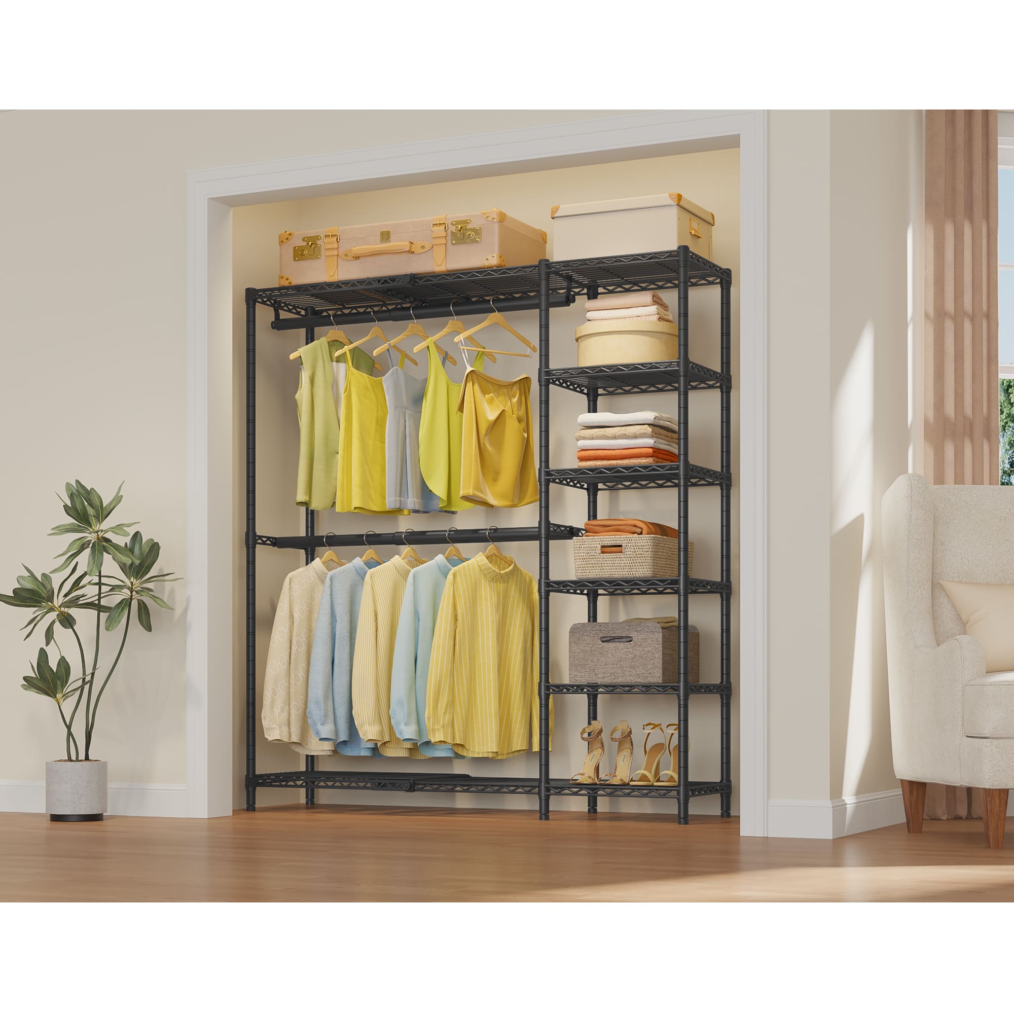 VIPEK X2 Expandable Clothes Rack