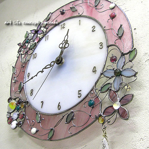 スクウェア置時計（ステンドグラスキット）KIT- | visconte オンライン