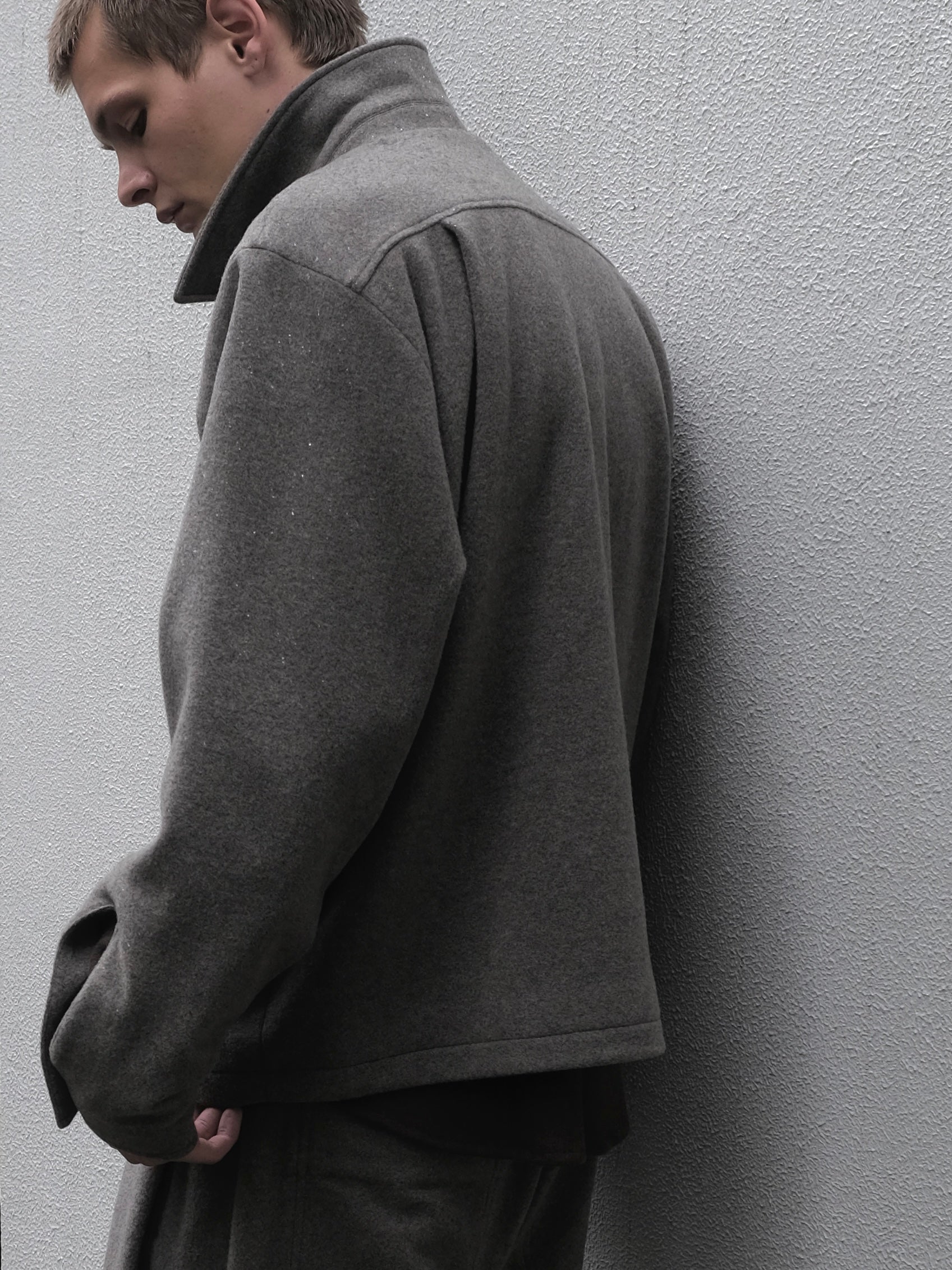 Relaxed Jacket in Wool/Cashmere – VUJA DÉ